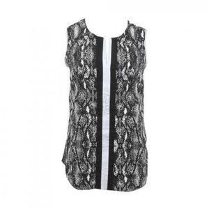 Calvin Klein snake print sleeveless top.